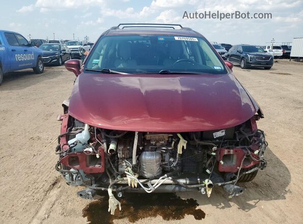 2C4RC1EGXJR203799 2018 CHRYSLER PACIFICA Maroon Դիմացի տեսք