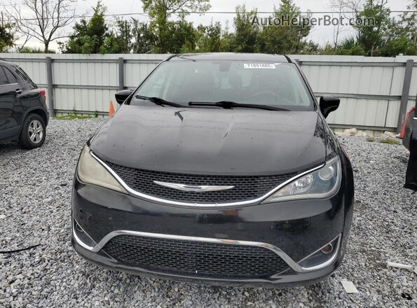 2C4RC1FG9JR124543 2018 CHRYSLER PACIFICA Black Widok z przodu