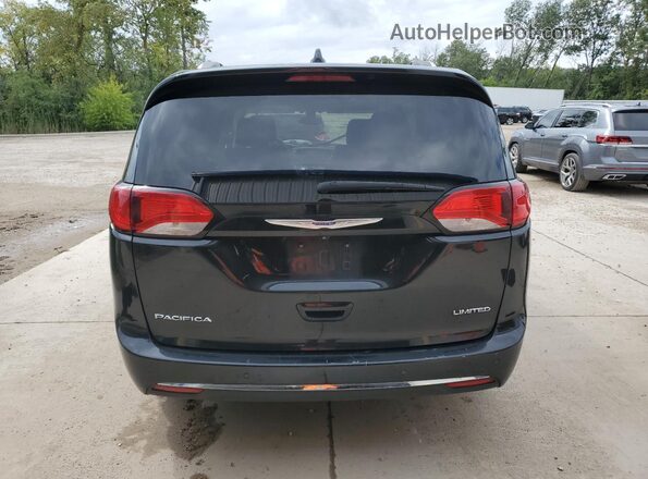 2C4RC1GG0JR273888 2018 CHRYSLER PACIFICA Black Widok z tyłu