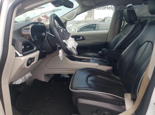 2C4RC1GG3NR120525 2022 CHRYSLER PACIFICA White Widok wnętrza z przodu