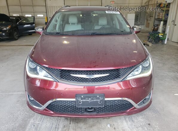 2C4RC1GG6JR321751 2018 CHRYSLER PACIFICA Red წინა ხედი