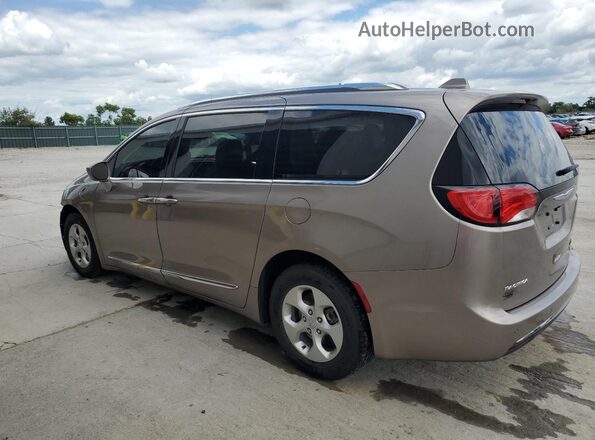 2C4RC1L73JR145103 2018 CHRYSLER PACIFICA Tan Trasero izquierdo
