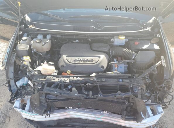 2C4RC1L79MR580826 2021 CHRYSLER PACIFICA Black Vista del compartimento del motor