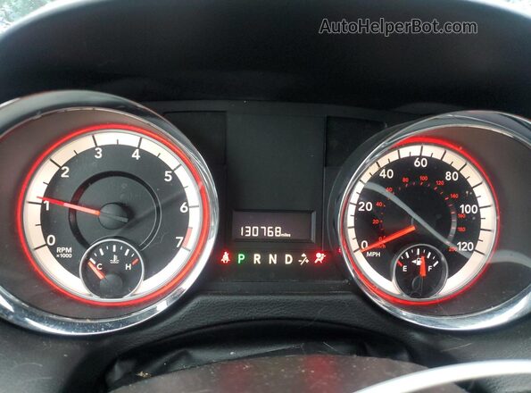 2C4RDGCG1JR327219 2018 DODGE GRAND White ხელსაწყოთა პანელის ხედი