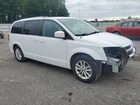 2018 Dodge Grand Caravan Sxt White vin: 2C4RDGCG1JR327219