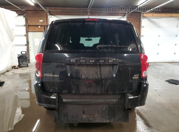 2C4RDGCG3JR248683 2018 DODGE GRAND Black Հետևի տեսք
