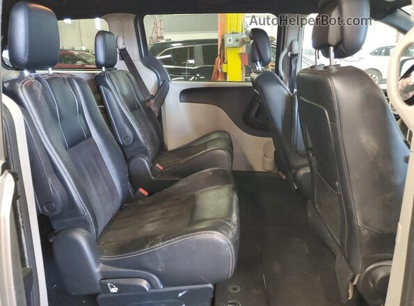 2C4RDGCG3LR154189 2020 DODGE GRAND Серебряный Вид задней части салона