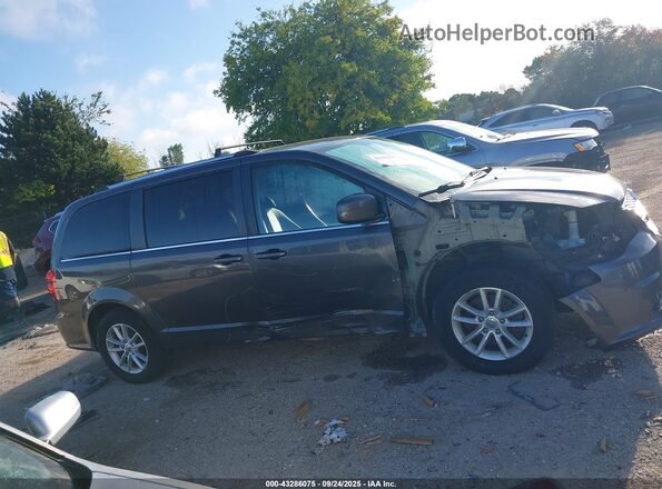 2C4RDGCG4LR153794 2020 DODGE GRAND CARAVAN Gray Widok wnętrza z tyłu