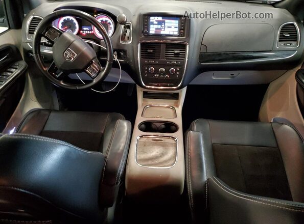 2C4RDGCG5LR252883 2020 DODGE GRAND Gray Widok deski rozdzielczej