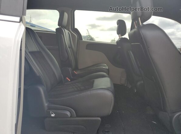 2C4RDGCG6LR160746 2020 DODGE GRAND Белый Вид задней части салона