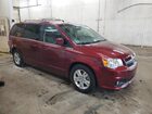 2018 Dodge Grand Caravan Sxt Maroon vin: 2C4RDGCG7JR238514