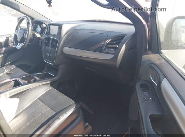 2C4RDGEG8HR731514 2017 DODGE GRAND CARAVAN Серый Вид салона спереди