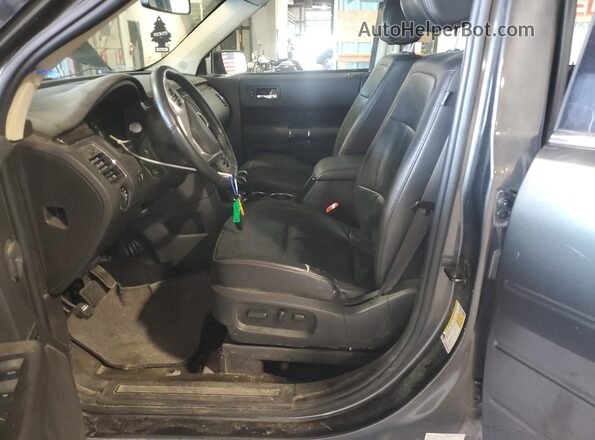2FMGK5C82HBA03995 2017 FORD FLEX Charcoal Вид салону спереду