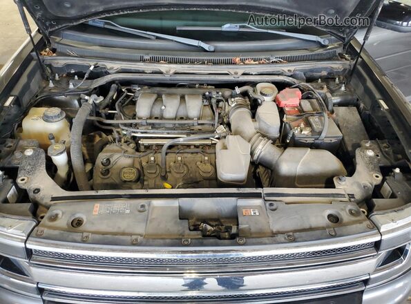 2FMGK5C82HBA03995 2017 FORD FLEX Charcoal Вид підкапотного простору