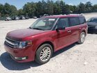2018 Ford Flex Sel Red vin: 2FMGK5C83JBA12372