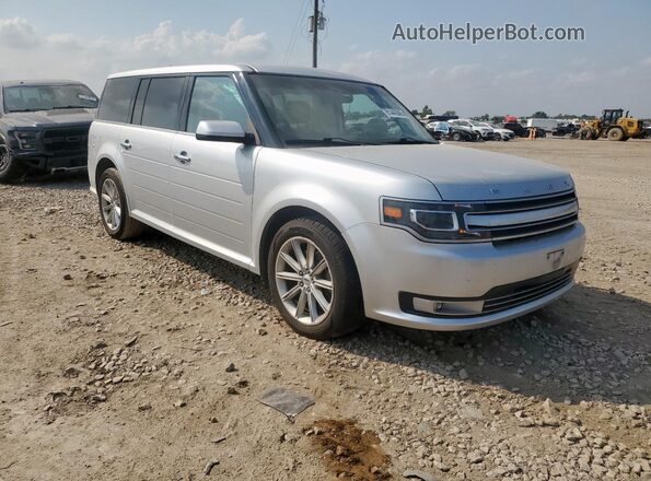 2FMGK5D85JBA02702 2018 FORD FLEX Серебряный Передняя правая четверть