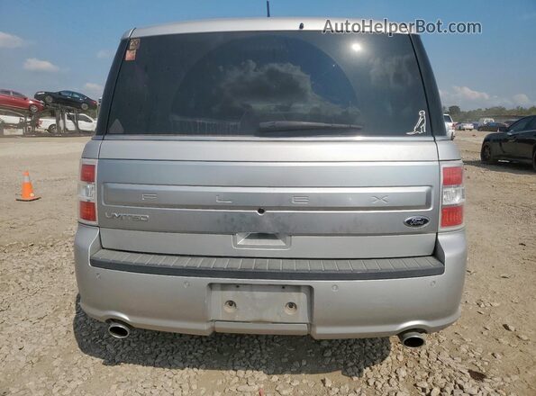 2FMGK5D85JBA02702 2018 FORD FLEX Серебряный Вид сзади