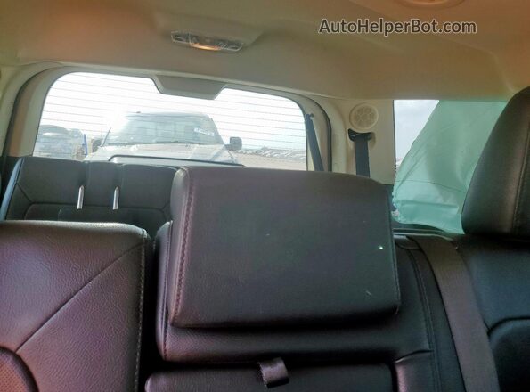 2FMGK5D85JBA02702 2018 FORD FLEX Серебряный Вид задних сидений