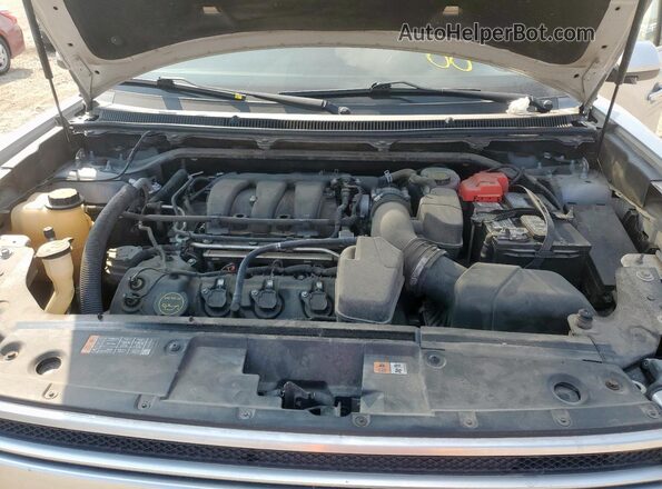 2FMGK5D85JBA02702 2018 FORD FLEX Серебряный Вид подкапотного пространства
