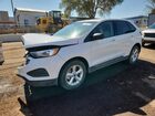 2019 Ford Edge Se White vin: 2FMPK3G91KBB93304