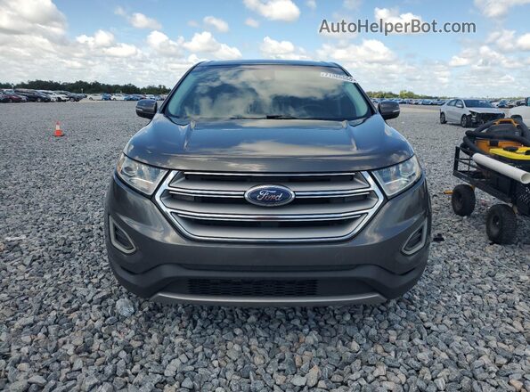2FMPK3J93JBB09328 2018 FORD EDGE Charcoal Widok z przodu