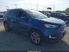 2020 Ford Edge Sel Blue vin: 2FMPK3J94LBA71272