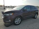 2020 Ford Edge Sel Burgundy vin: 2FMPK3J97LBB04927