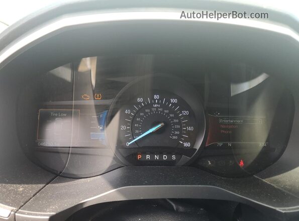 2FMPK3J98JBB98233 2018 FORD EDGE Белый Вид щитка приборов