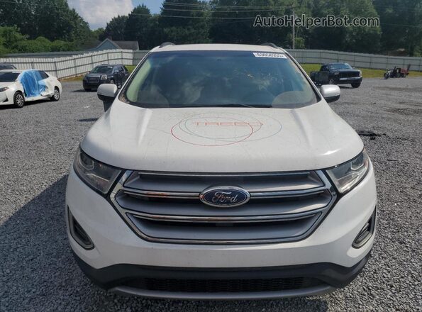 2FMPK3J98JBB98233 2018 FORD EDGE Белый Вид спереди