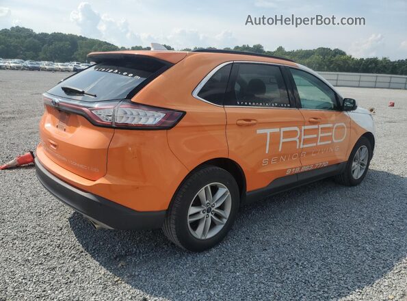 2FMPK3J98JBB98233 2018 FORD EDGE Белый Задняя правая четверть