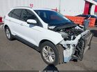 2020 Ford Edge Sel White vin: 2FMPK3J99LBA90996
