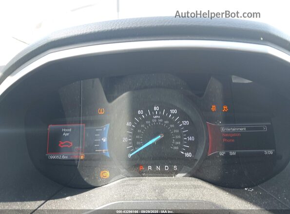 2FMPK3K83HBC07694 2017 FORD EDGE Champagne Vista de los asientos traseros