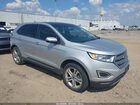 2018 Ford Edge Titanium Silver vin: 2FMPK3K83JBC44038