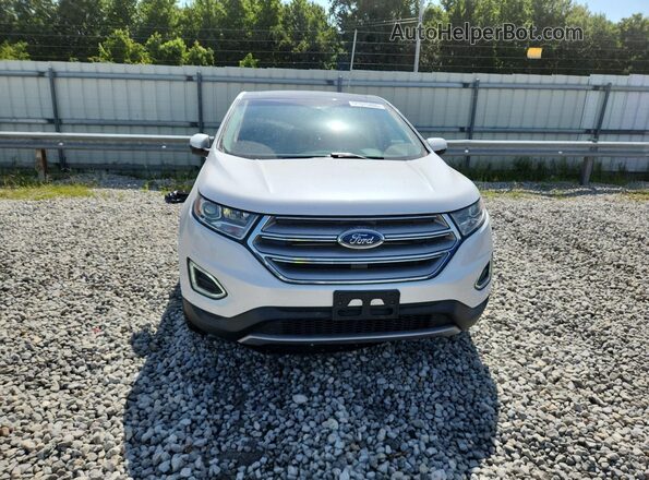2FMPK3K89JBC22190 2018 FORD EDGE Белый Вид спереди