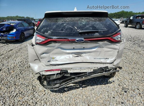 2FMPK3K89JBC22190 2018 FORD EDGE Белый Вид сзади