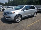 2019 Ford Edge Titanium Silver vin: 2FMPK3K9XKBB54573