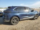 2017 Ford Edge Sel Синий vin: 2FMPK4J82HBB69995
