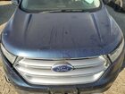 2017 Ford Edge Sel Синий vin: 2FMPK4J82HBB69995