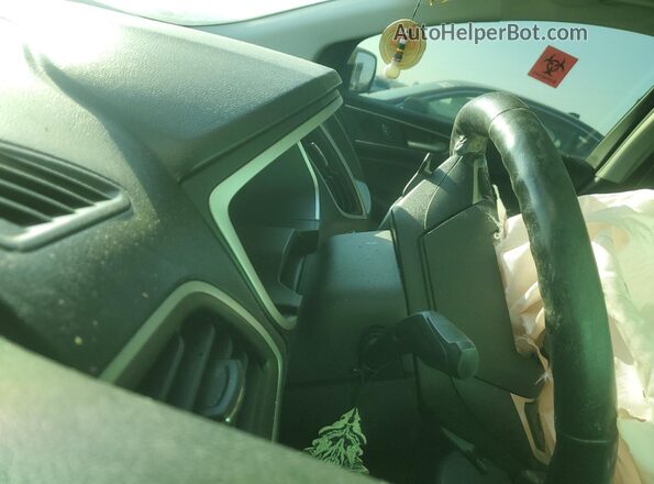 2FMPK4J82HBB69995 2017 FORD EDGE Синий Вид щитка приборов