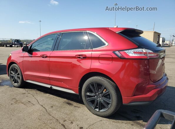 2FMPK4J90NBA01714 2022 FORD EDGE Красный Задняя левая четверть