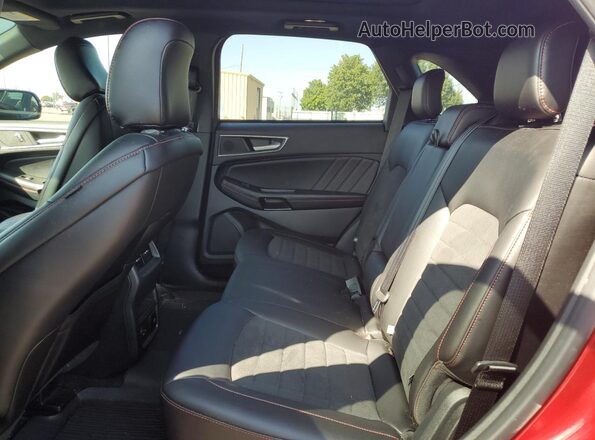 2FMPK4J90NBA01714 2022 FORD EDGE Красный Вид задней части салона