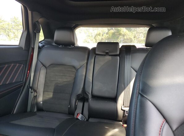 2FMPK4J90NBA01714 2022 FORD EDGE Красный Вид задних сидений