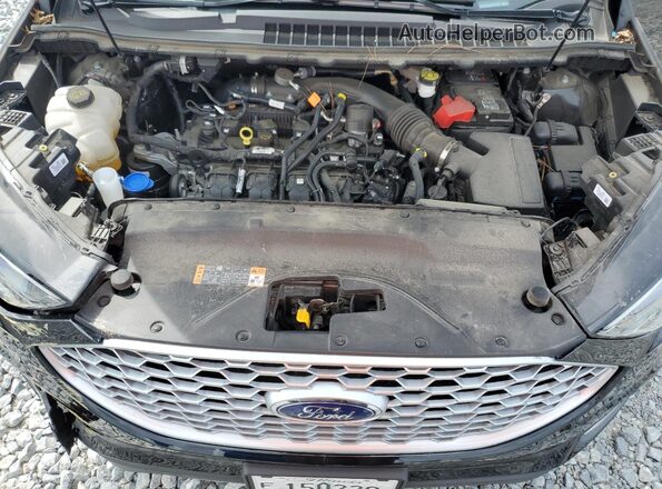 2FMPK4J92RBA91650 2024 FORD EDGE Black Widok komory silnika