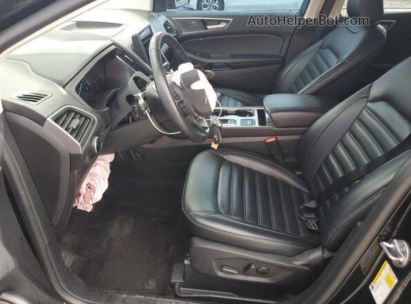 2FMPK4J92RBA91650 2024 FORD EDGE Black Widok wnętrza z przodu