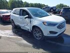 2021 Ford Edge Titanium White vin: 2FMPK4K92MBA28703