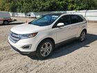 2018 Ford Edge Titanium White vin: 2FMPK4K93JBB57528