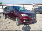 2020 Ford Edge Titanium Maroon vin: 2FMPK4K95LBA47423