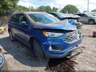2020 Ford Edge Titanium Blue vin: 2FMPK4K99LBB35424