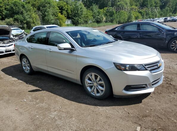 2G1105S30J9104657 2018 CHEVROLET IMPALA Silver Delantero derecho