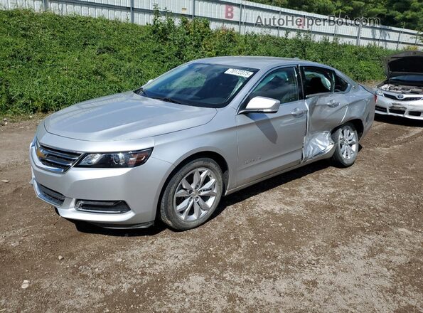 2G1105S30J9104657 2018 CHEVROLET IMPALA Silver Vista tres cuartos delantera izquierda